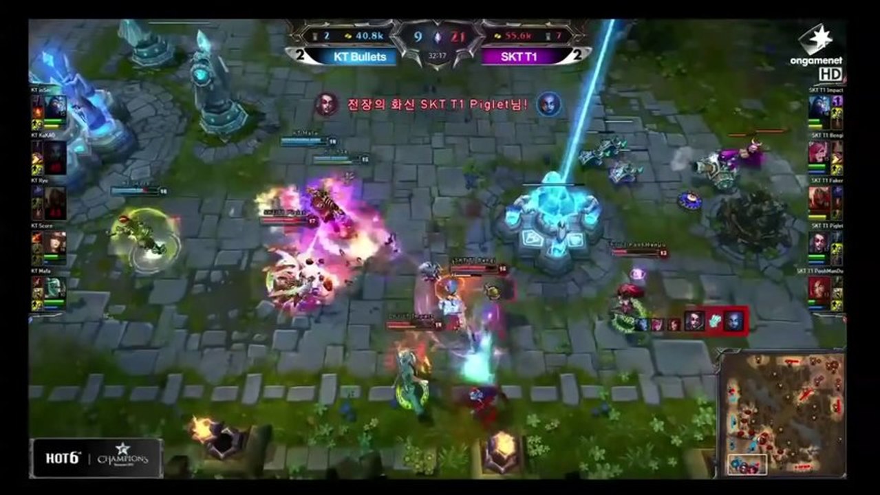 Faker - Zed - OGN - SKT T1 vs KTR B