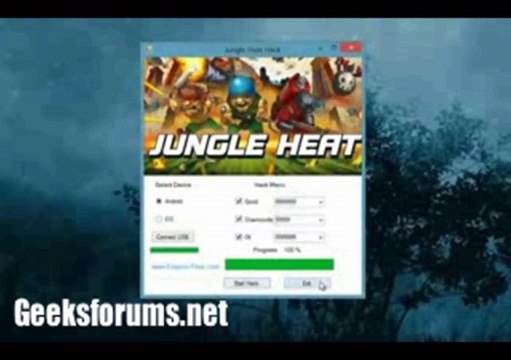 Jungle Heat Cheat Hack pour (Android et iPhone) gratuit diamants 2013