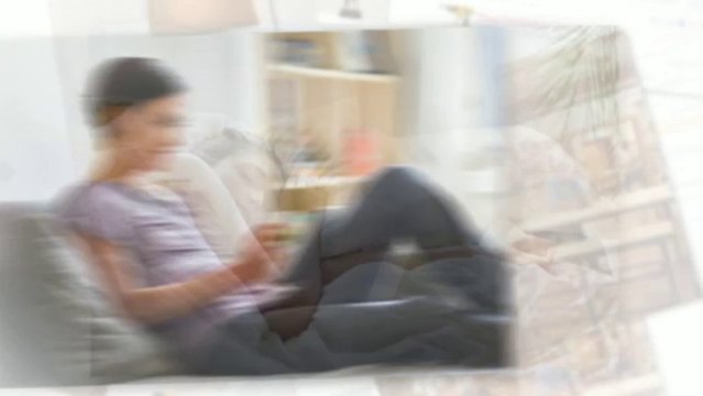 Light Winter Drift Wood Floor Lamp