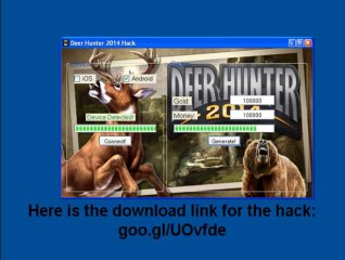 Deer Hunter 2014 Hack works for both Android and iOS devices