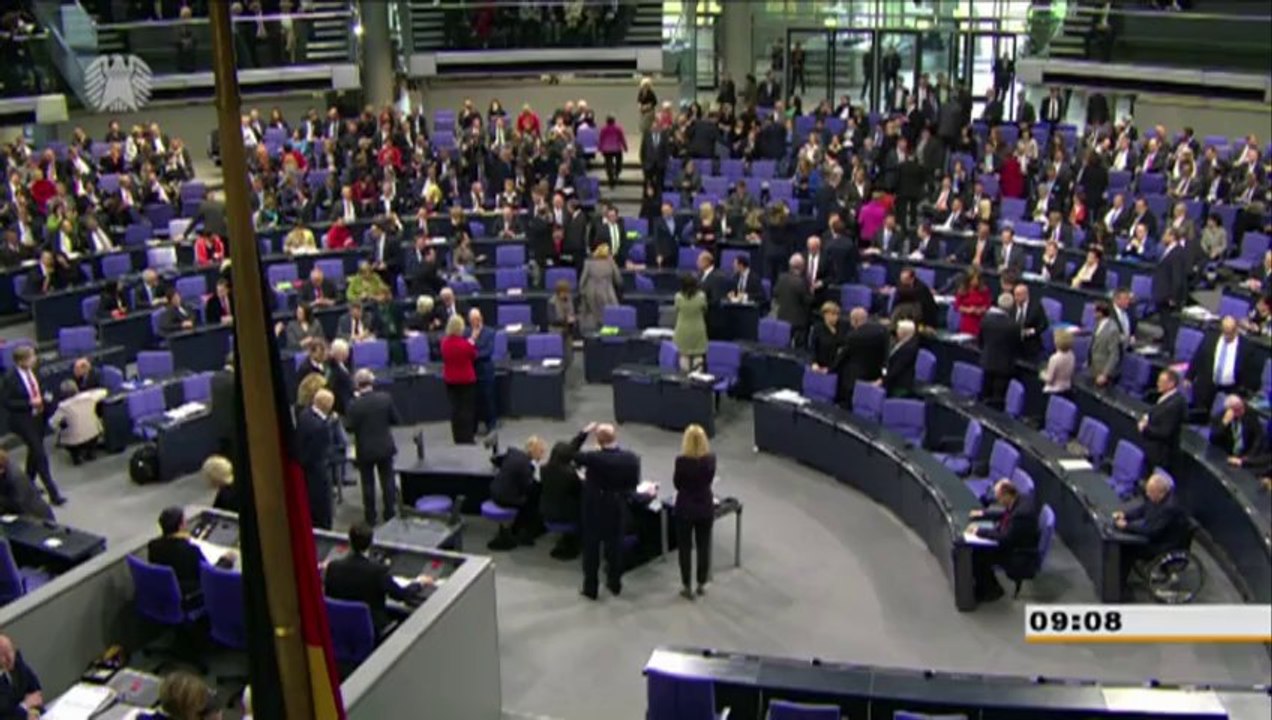 Merkel zum dritten Mal zur Kanzlerin gewählt