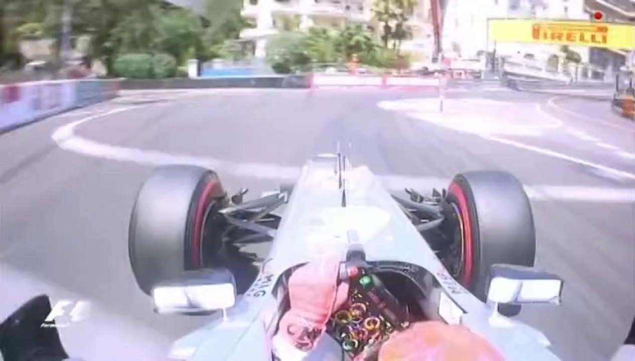 F1 Monaco 2012 - Onboard Pole Lap M. Schumacher