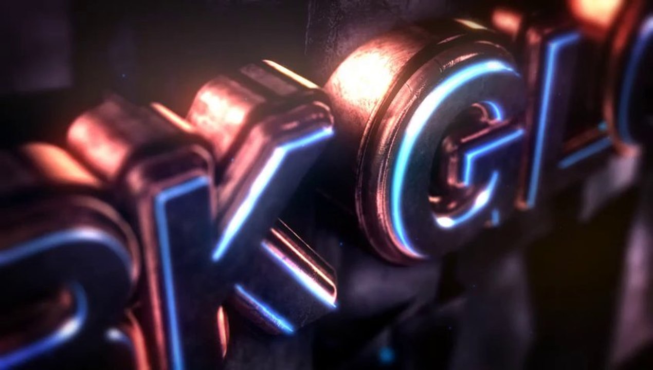 After Effects Template HD INTRO VIDEO LOGO TRAILER   Dark Glow Logo Reveal