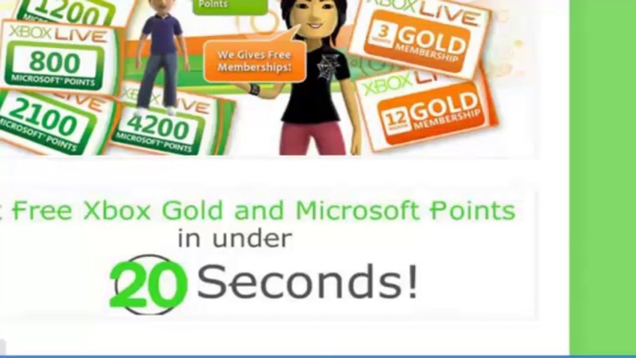 Free XBOX Live Codes - XBOX Live Gold Codes - Daily Updated XBOX 360 Codes