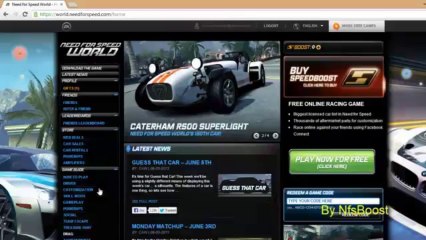 Need For Speed World Boost Hack - [December 2013 NewUpdate-Free Download]