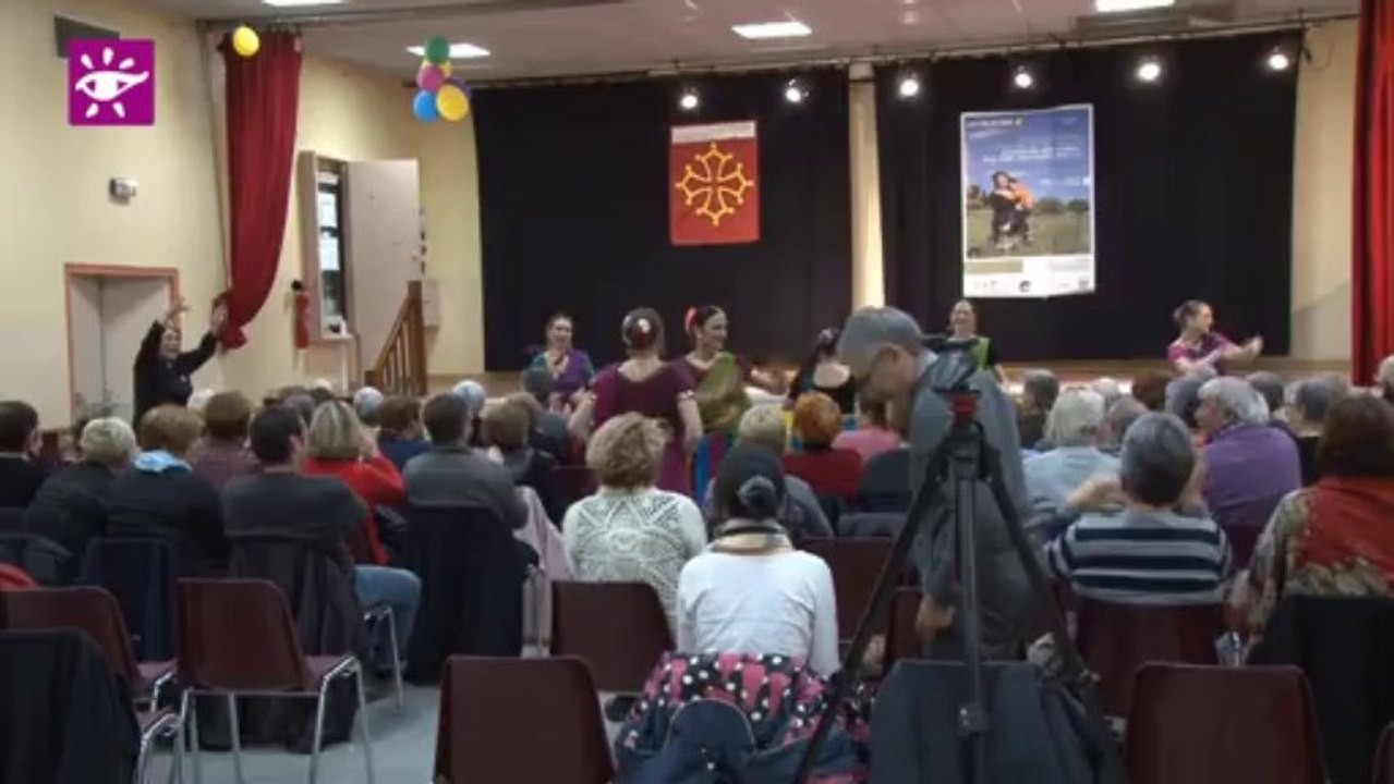 Téléthon 2013 : Danses indiennes à Lescure d'Albigeois (81)