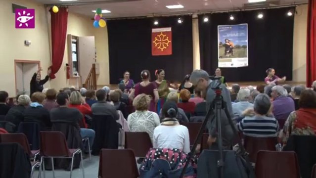 Téléthon 2013 : Danses indiennes à Lescure d'Albigeois (81)