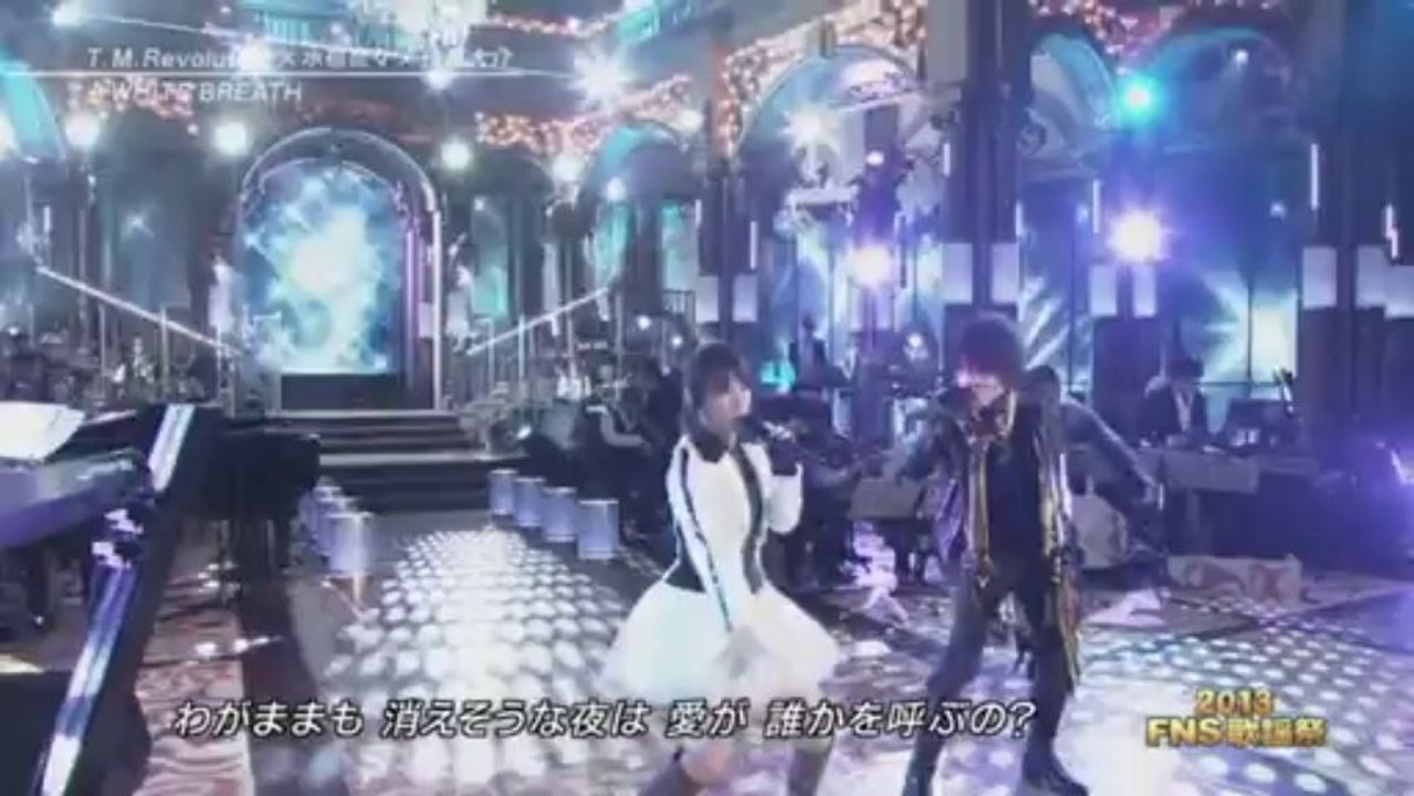 [2013FNS歌謡祭] Nana Mizuki x T.M.R - White Breath
