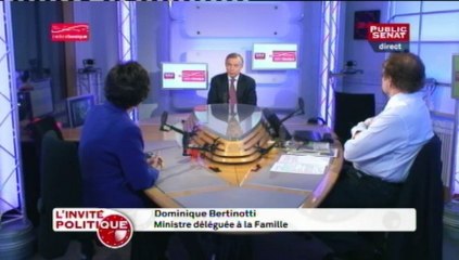 Mariage pour tous : pour Bertinotti, «la violence et les dégradations» sont «inadmissibles»