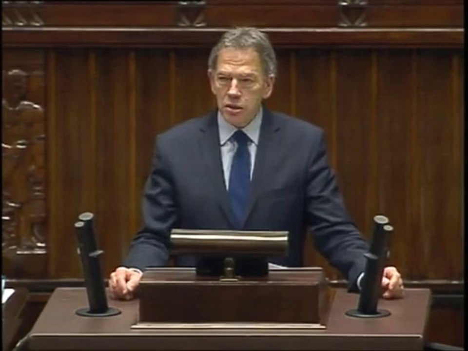 Dariusz Rosati - Wystąpienie z dnia 13 grudnia 2013 roku.