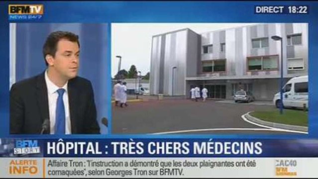 BFM Story: Rapport sur les médecins intérimaires: ces médecins mercenaires coûtent trop cher - 17/12