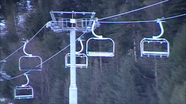 Le nouveau télésiège débreyable de La Repose à la station de La Norma