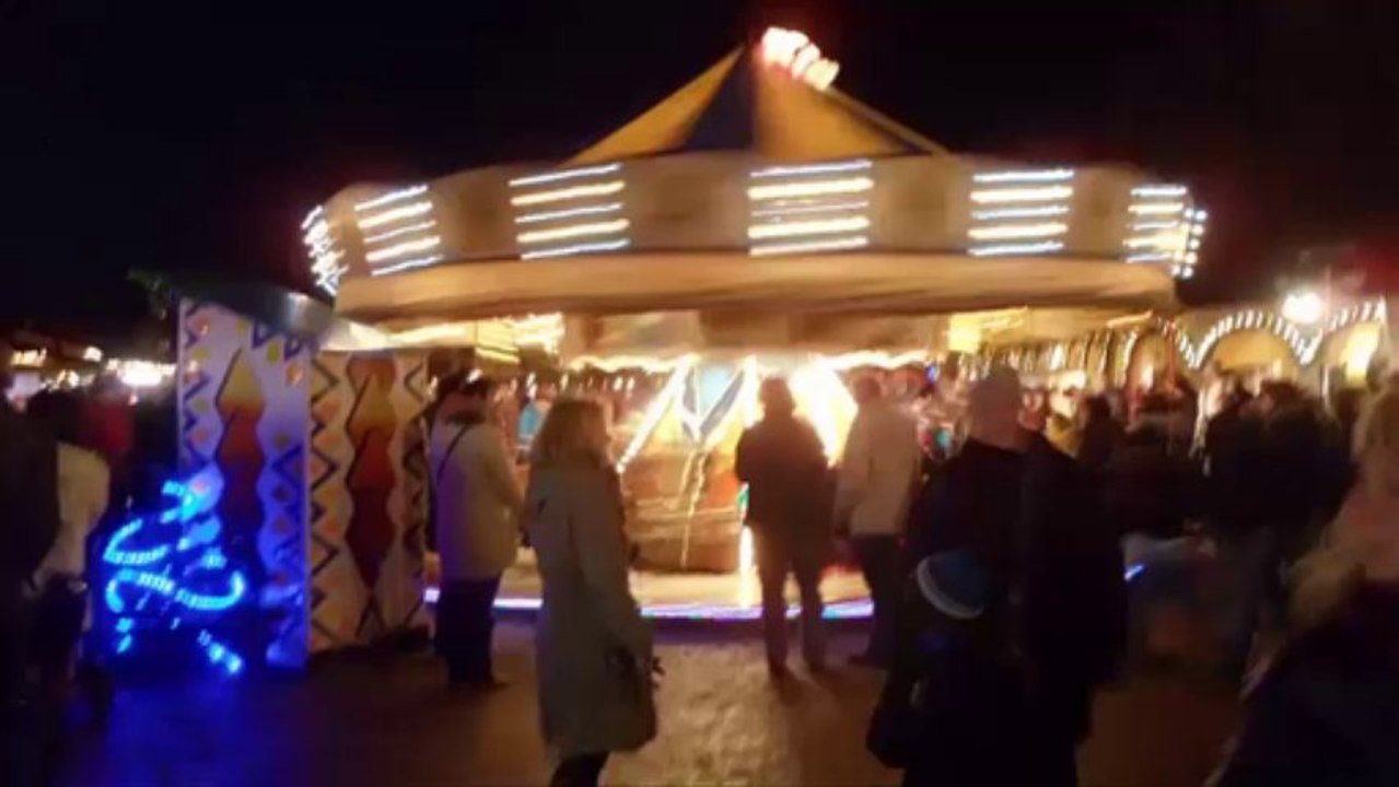 Weihnachtsmarkt in Bad Lauchstädt.