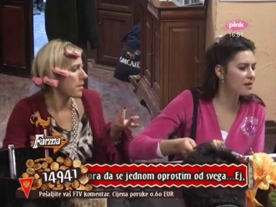 Sara histerise...svadja sa Kacom