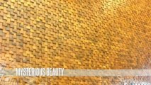 Romana Wood Mosaic Wall - Mysterious Beauty & Antique Elegance