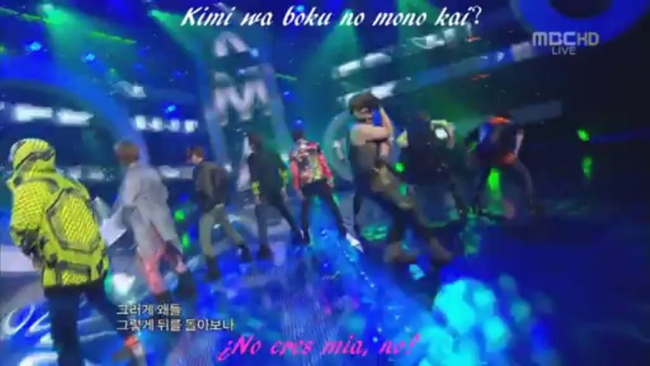 super junior candy sub español
