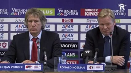 25-09-2011 Persconferentie na Feyenoord - AZ