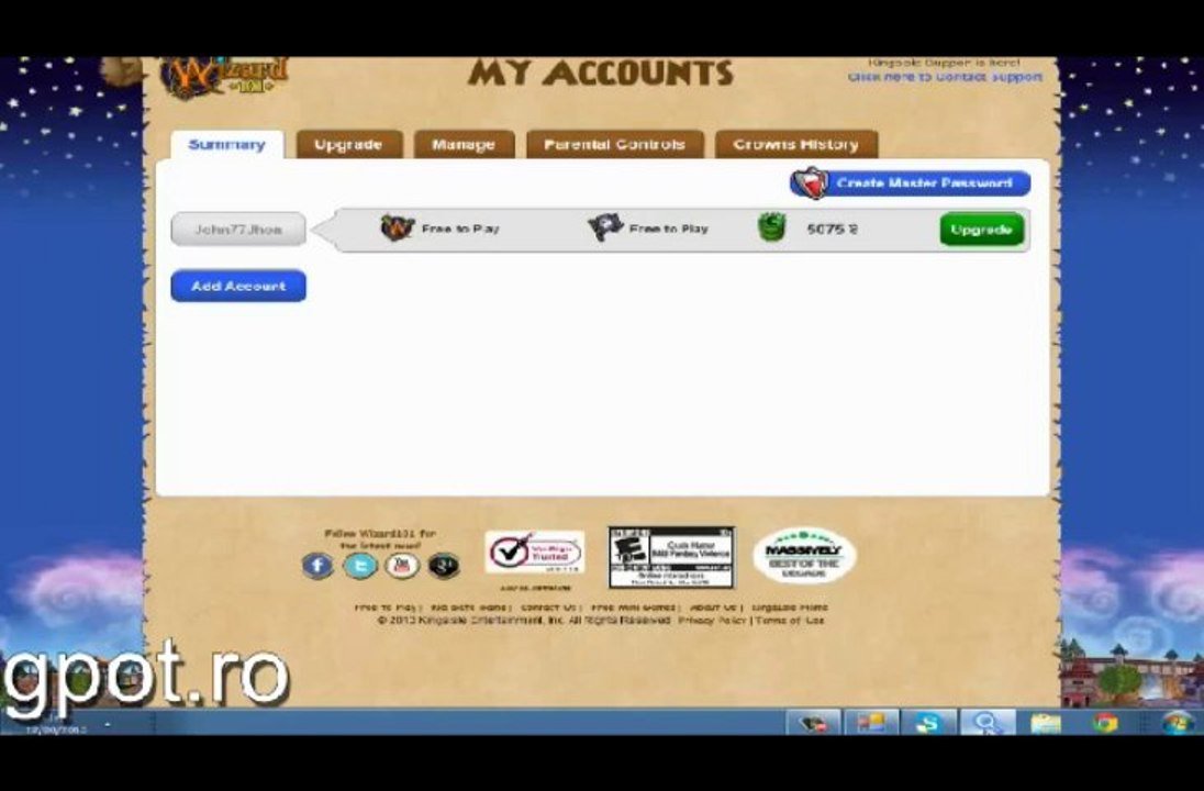 Wizard101 Crown Generator
