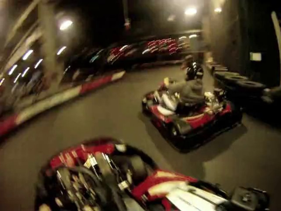 Karting Fléron JMK   session 30'  GoPro Maitre lou