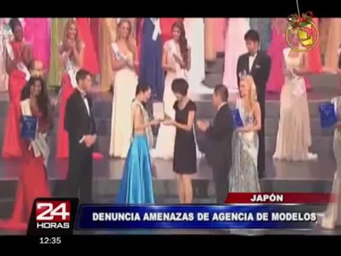 Miss internacional Japón denuncia extorsión de las agencias de modelos