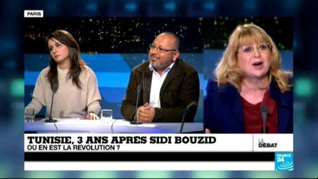 le débat de France 24 - Tunisie, 3 ans après Sidi Bouzid : Où en est la révolution? (partie 2)