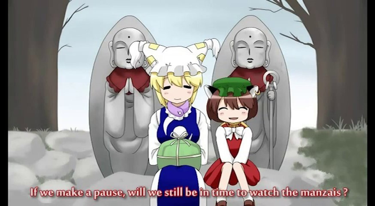 【東方】 5th Touhou M-1 Grand Prix - Bonus 1 - Talking statues (English subtitles)