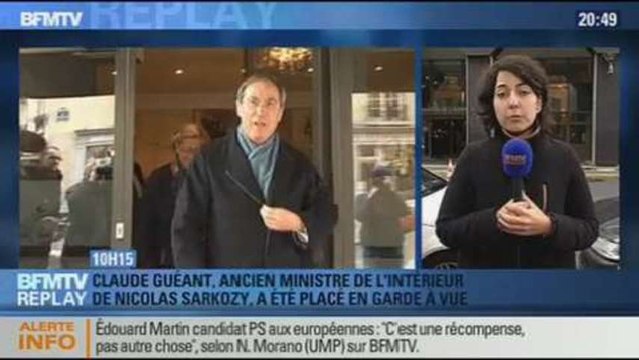 BFMTV Replay: l'ancien ministre de Nicolas Sarkozy a été placé en garde à vue - 17/12
