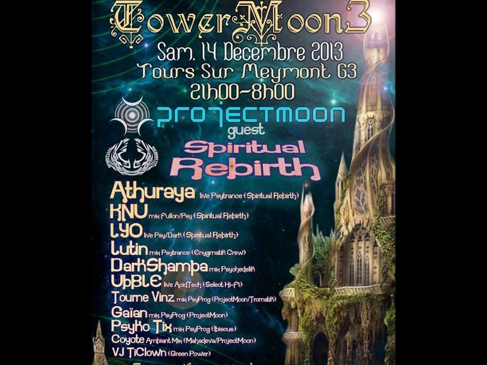 TOWER MOON 3 "Spiritual Rebirth" & "Project Moon"