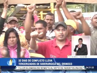 32 días de paro en Sidor: Tercerizados piden "arrancar las operaciones"