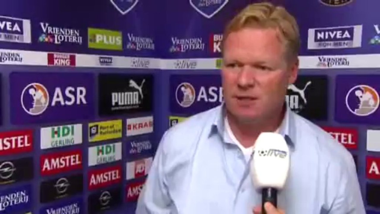 02-10-2011 Ronald Koeman na Feyenoord - ADO Den Haag