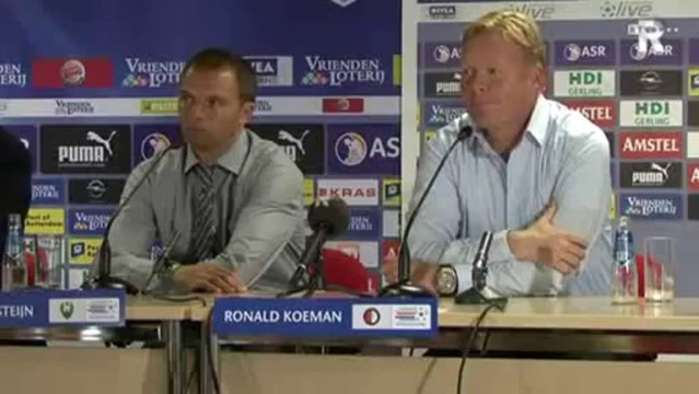02-10-2011 Persconferentie na Feyenoord - ADO Den Haag