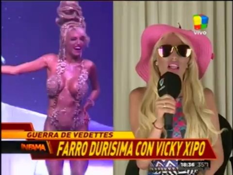 Pronto.com.ar Vicky Xipo le responde a Farro 1