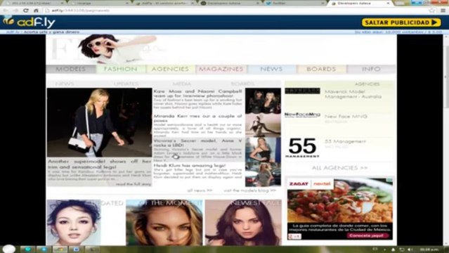 Como ganar dinero con tus links usando Adfly 2013 en Español!