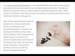 Development and go-to-market services offered by CMOs l Wes Wheeler