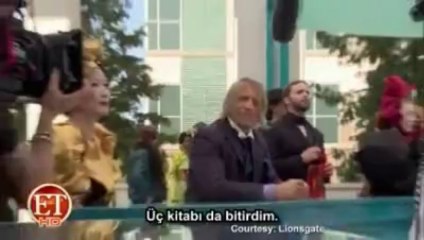 Açlık Oyunları Kamera Arkası Görüntüleri