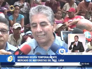 Alcalde de Iribarren califica de "ilegal" ocupación de Mercabar en Barquisimeto