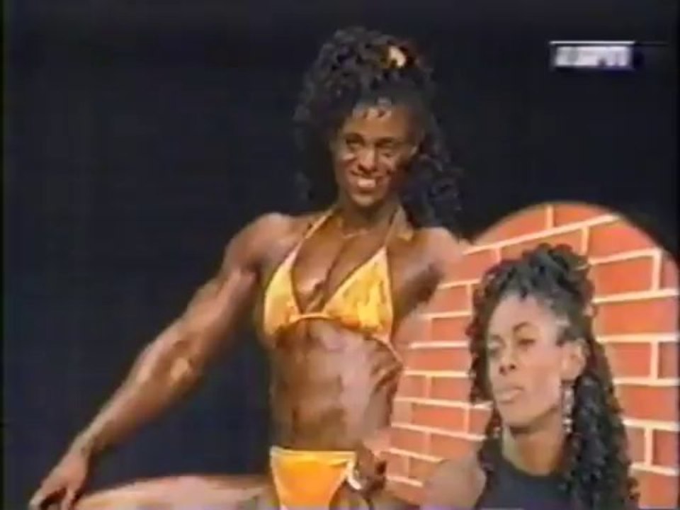 Female bodybuilder Jasmin Johnson