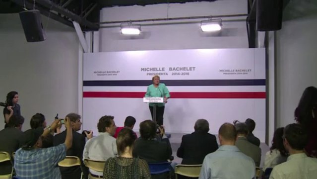 Bachelet: ‘programa de governo não é uma ameaça’