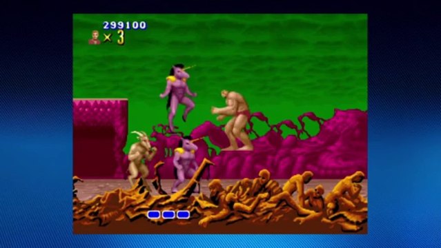 Altered Beast Arcade Gameplay (XBox 360) (XBLA)