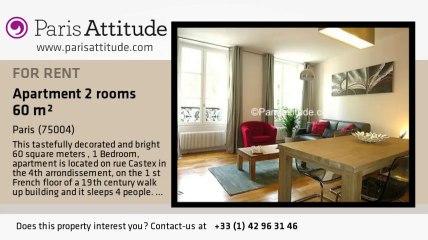 1 Bedroom Apartment for rent - Bastille, Paris - Ref. 7480