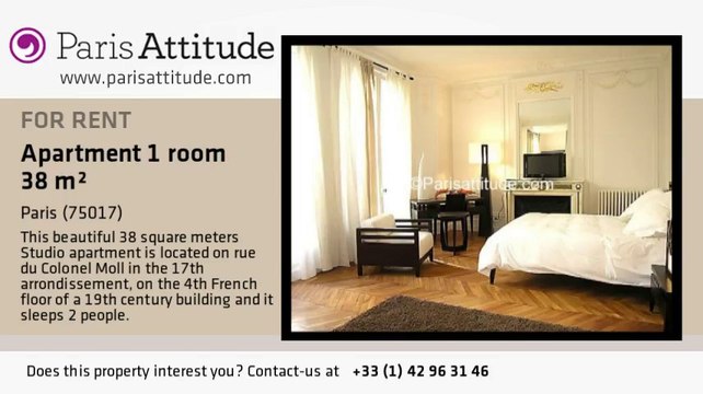 Studio Apartment for rent - Arc de Triomphe, Paris - Ref. 3108