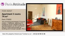 2 Bedroom Apartment for rent - Centre George Pompidou, Paris - Ref. 8697