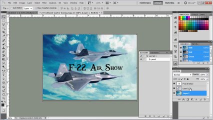 Photoshop Tutorial How to get rid of a background the easy way.