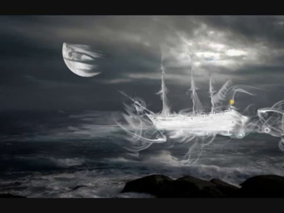 Ghost Ship Photoshop Speed Art