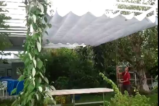 mái hiên - mái hiên di động