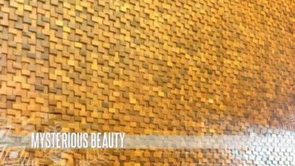 Romana Wood Mosaic Wall Art - Mysterious Beauty & Antique Elegance