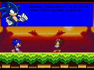 Sonic vs. Shadow Almost Done