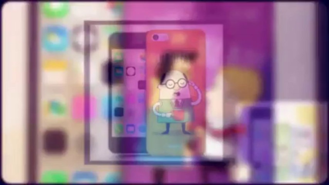 OFFICE BLUES PROTECTIVE BACK CASE COVER FOR APPLE iPHONE 5C