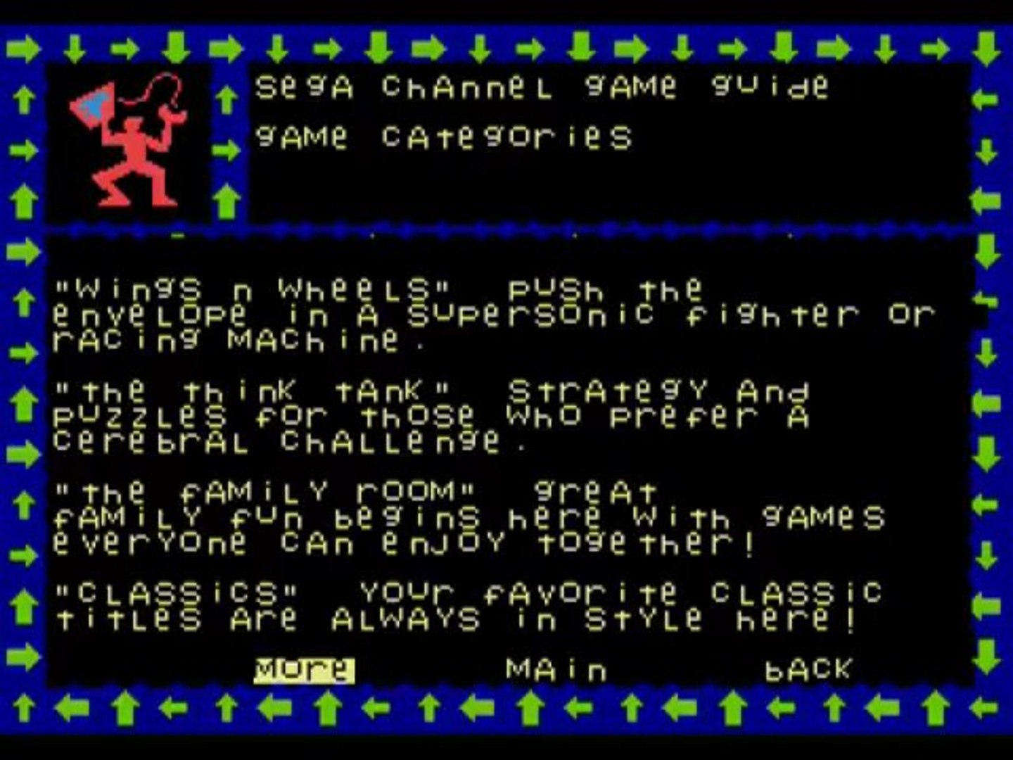 Sega Channel Game Guide