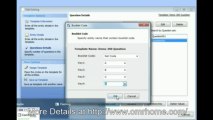 OMR Software - How to enter question details in OMR Software
